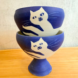 Animal Goblet Bowls - Blue & White • serious PLAY