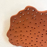 "Amoeba in Terracotta" Wall Art - "Off The Table" • Nov24