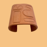 Wall Sconce Cover - Terracotta - "Off The Table" • Nov24