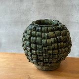 "Loop de Loop" Vase in Olive Green - Large