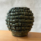 "Loop de Loop" Vase in Olive Green - Large