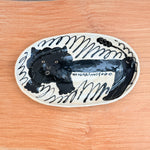 Animal Plates - Black & White - Small • serious PLAY
