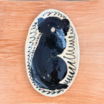 Animal Plates - Black & White - Small • serious PLAY