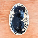 Animal Plates - Black & White - Small • serious PLAY