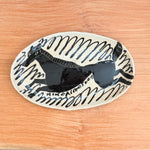 Animal Plates - Black & White - Small • serious PLAY