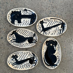 Animal Plates - Black & White - Small • serious PLAY