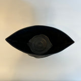 "Henko" Vase #01 - Twist Facetted - Matte Black • May25 • TH0101