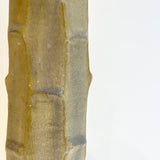 Cylinder Vase - Bamboo Facetted - Ash Glazed • May25 • TH0103
