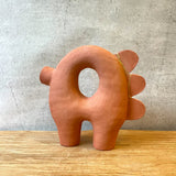 "Ferdi in Terracotta #5" - Kintsugi - "Moonlight Garden" Series