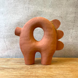 "Ferdi in Terracotta #5" - Kintsugi - "Moonlight Garden" Series