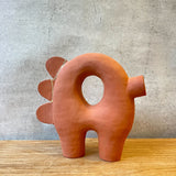 "Ferdi in Terracotta #5" - Kintsugi - "Moonlight Garden" Series