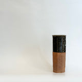 Cylinder Vase - Faceted - "Vidro" • May25 • TH0204