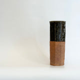 Cylinder Vase - Faceted - "Vidro" • May25 • TH0204