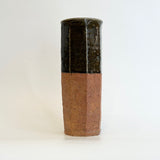 Cylinder Vase - Faceted - "Vidro" • May25 • TH0204