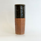 Cylinder Vase - Faceted - "Vidro" • May25 • TH0204