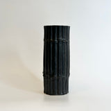 Cylinder Vase - Black Bamboo • May25 • TH0206