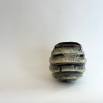 "Shirahagi" Vase - Wave Faceted - Large • May25 • TH0303