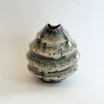 "Shirahagi" Vase - Wave Faceted - Large • May25 • TH0303