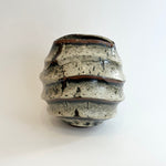 "Shirahagi" Vase - Wave Faceted - Large • May25 • TH0303