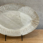 Oval Platter - Carved Edge • Dec24