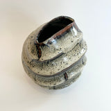 "Shirahagi" Vase - Wave Faceted - Large • May25 • TH0303