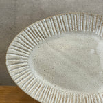 Oval Platter - Carved Edge • Dec24