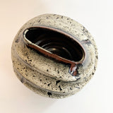 "Shirahagi" Vase - Wave Faceted - Large • May25 • TH0303