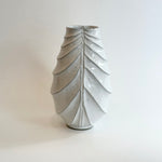 "White Robe" Vase - Twist Faceted - Large • May25 • TH0304