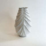"White Robe" Vase - Twist Faceted - Large • May25 • TH0304