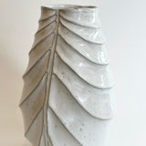 "White Robe" Vase - Twist Faceted - Large • May25 • TH0304
