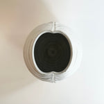 "White Robe" Vase - Twist Faceted - Large • May25 • TH0304
