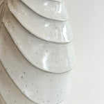 "White Robe" Vase - Twist Faceted - Large • May25 • TH0304