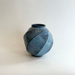 "Pale Moon" Vase - Twist Faceted - Medium • May25 • TH0307