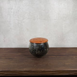 Lidded Canister - Large - Shirokake