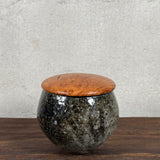 Lidded Canister - Large - Shirokake