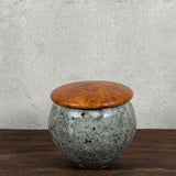 Lidded Canister - Large - Shirokake