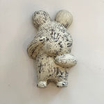 "Hanging Bear" Wall Sculpture - Large - "Off The Table" • Nov24