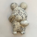 "Hanging Bear" Wall Sculpture - Large - "Off The Table" • Nov24