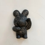 "Hanging Bear" Wall Sculpture - Medium #04 - "Off The Table" • Nov24