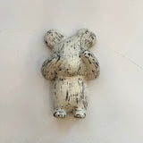 "Hanging Bear" Wall Sculpture - Medium #01 - "Off The Table" • Nov24