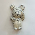 "Hanging Bear" Wall Sculpture - Medium #02 - "Off The Table" • Nov24