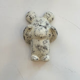 "Hanging Bear" Wall Sculpture - Medium #03 - "Off The Table" • Nov24