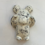 "Hanging Bear" Wall Sculpture - Medium #03 - "Off The Table" • Nov24