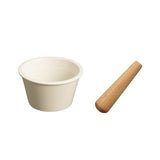 "Taku" Mortar & Pestles - Ceramic & Wood