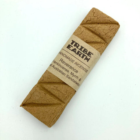 "Reverence" Incense Plank - Sandalwood, Frankincense & Myrrh