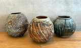 Moon Vase #01 - Wood Fired - Medium