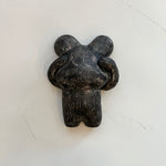 "Hanging Bear" Wall Sculpture - Small #02- "Off The Table" • Nov24