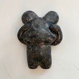 "Hanging Bear" Wall Sculpture - Small #02- "Off The Table" • Nov24