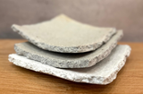 Square Plate #01 - Wild Porcelain - Medium
