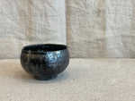 "Rinka" Bowl -  Black Glazed